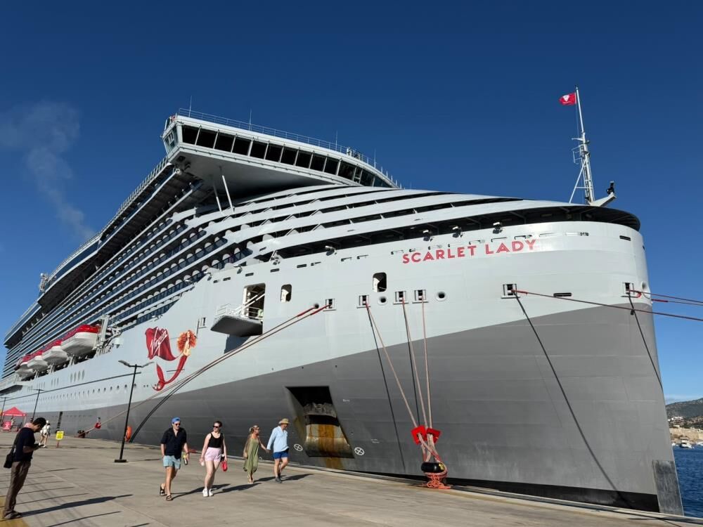 Scarlet Lady, 2 Bin 637 Yolcuyla Bodrum’a Geldi (1)