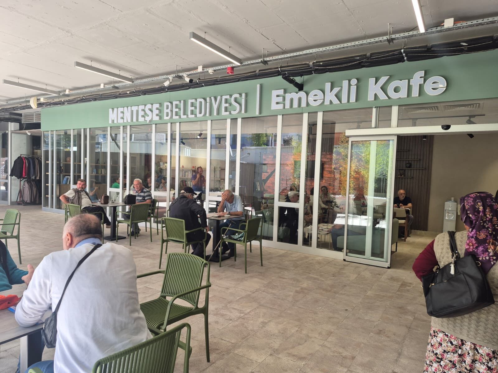 Menteşe’de Emekli Kafe Ilk Gününde Ilgi Gördü (2)