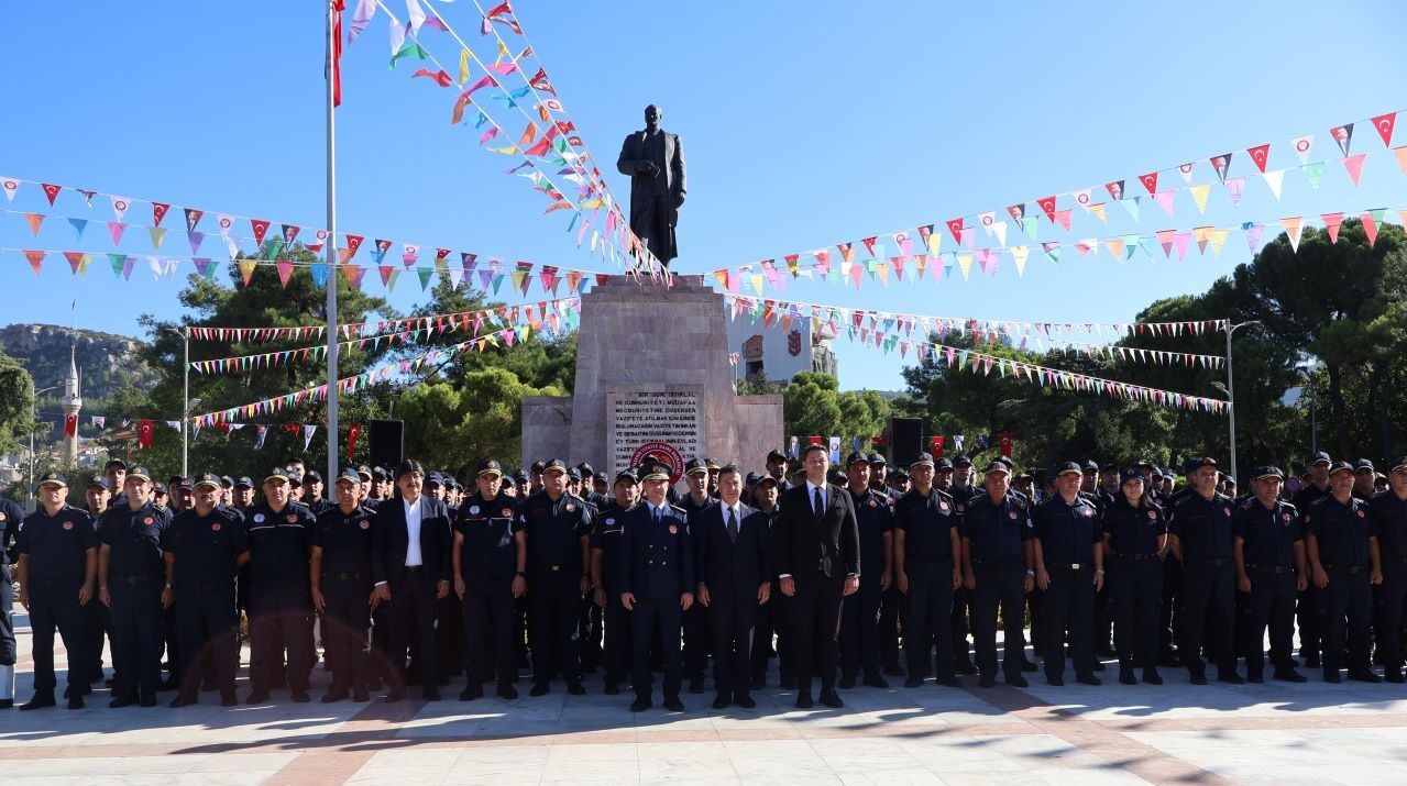 Muğla’da İtfaiyecilik Haftası törenle başladı