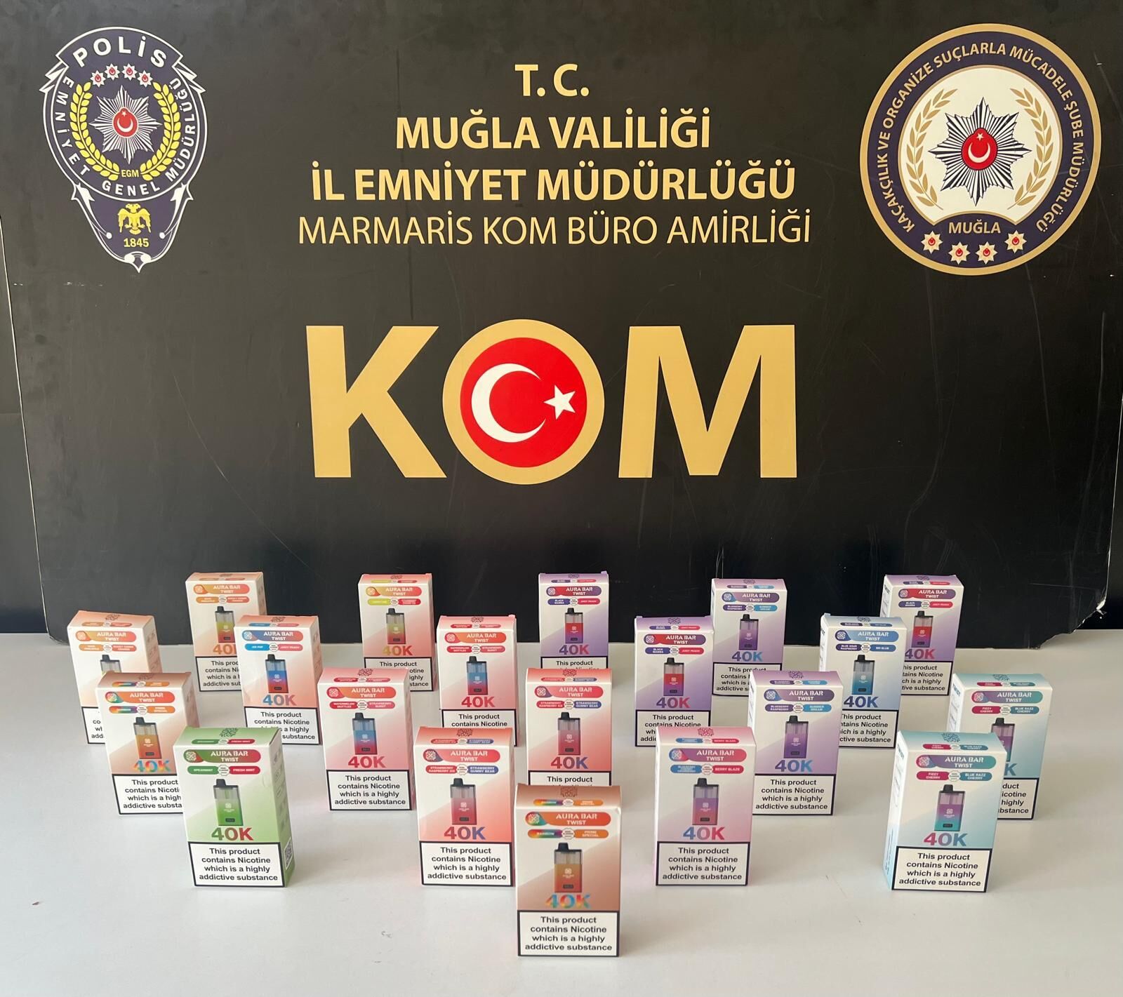 Marmaris’te Kaçak Tütün Operasyonu 4 Şüpheli Tutuklandı (4)