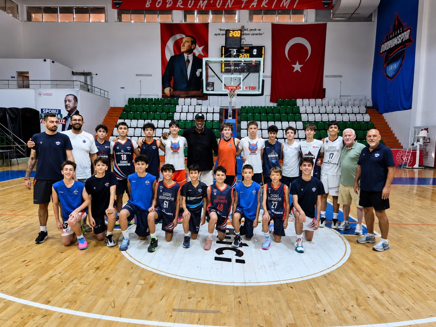Barcelona Efsanesi Audie Norris Gençlerle Buluştu (2)