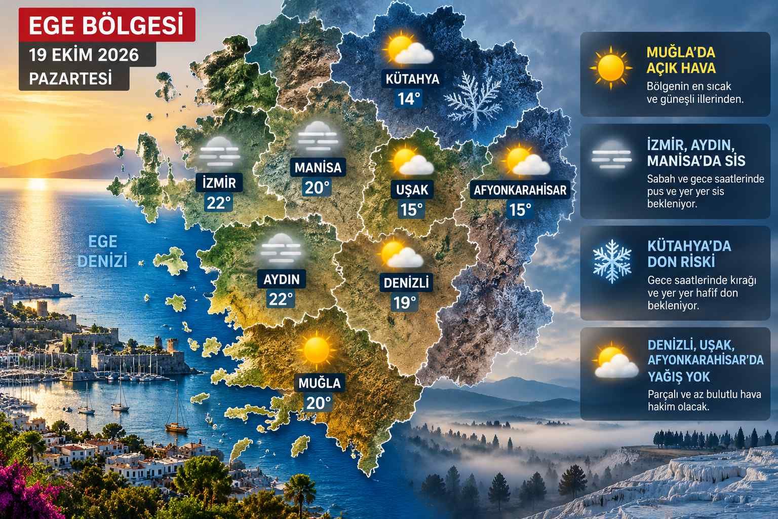 19 Ekim’de Ege’de Hava Nasıl Olacak (2)