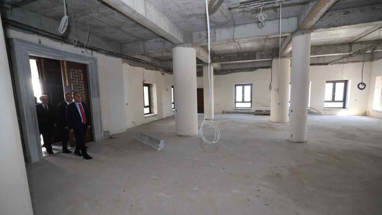 Bakan Yardımcısı Çam, Bodrum’daki Külliye Inşaatını Inceledi (3)