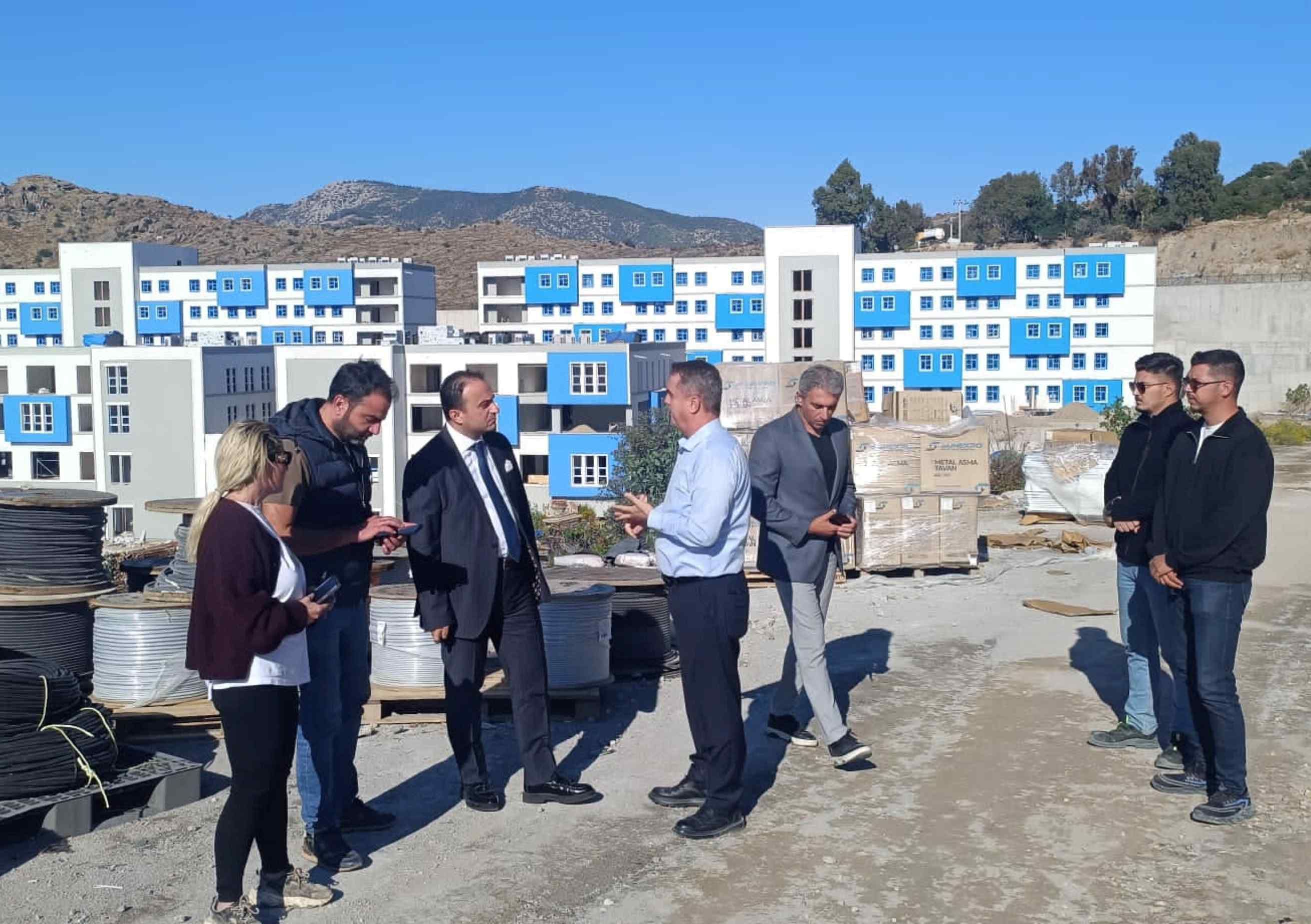 Bodrum’da 400 Kişilik Öğrenci Yurdunun Inşaatı Incelendi (3)