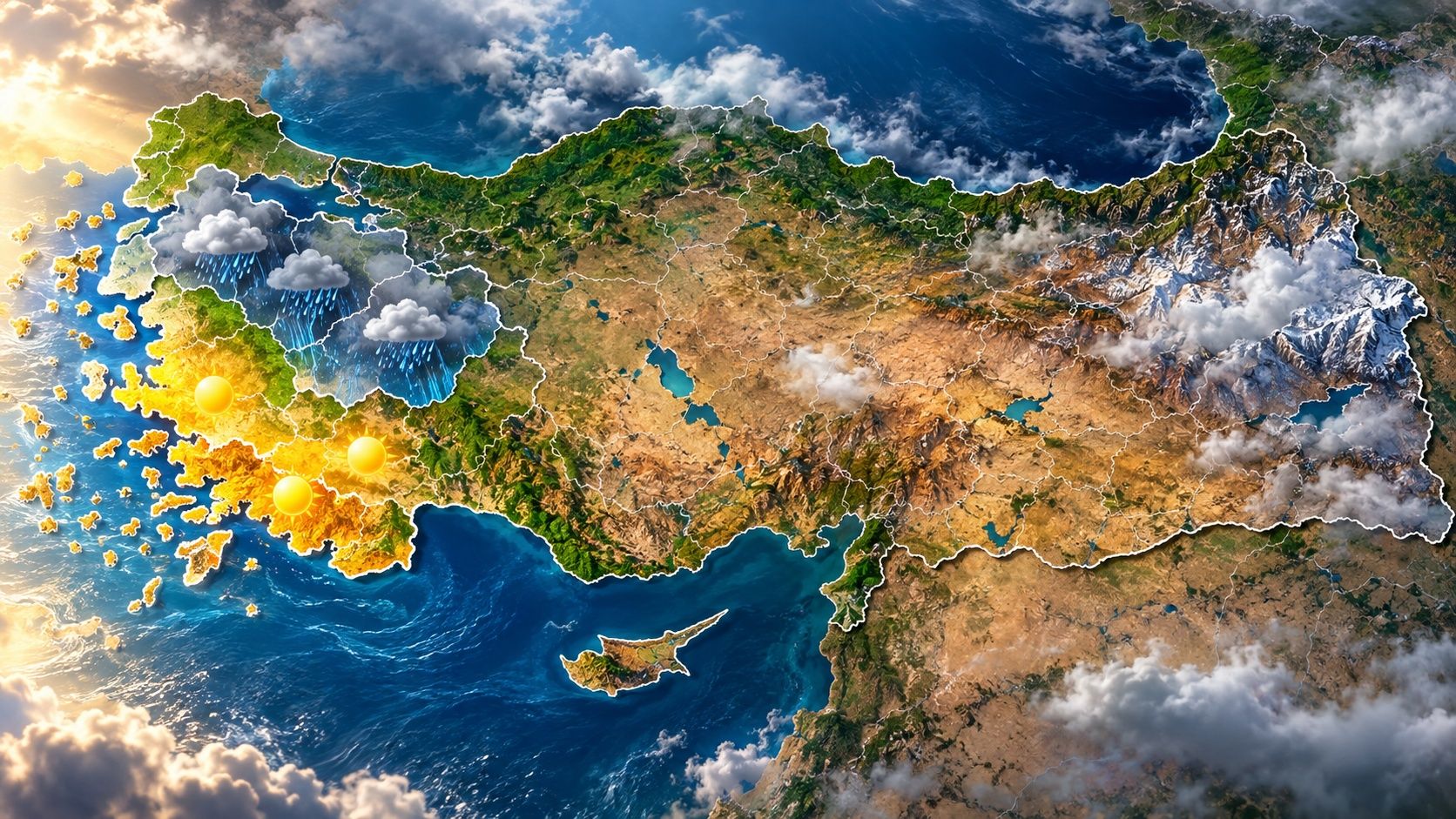 Ege’de Hava Değişiyor Yağış Nerede Sürecek1