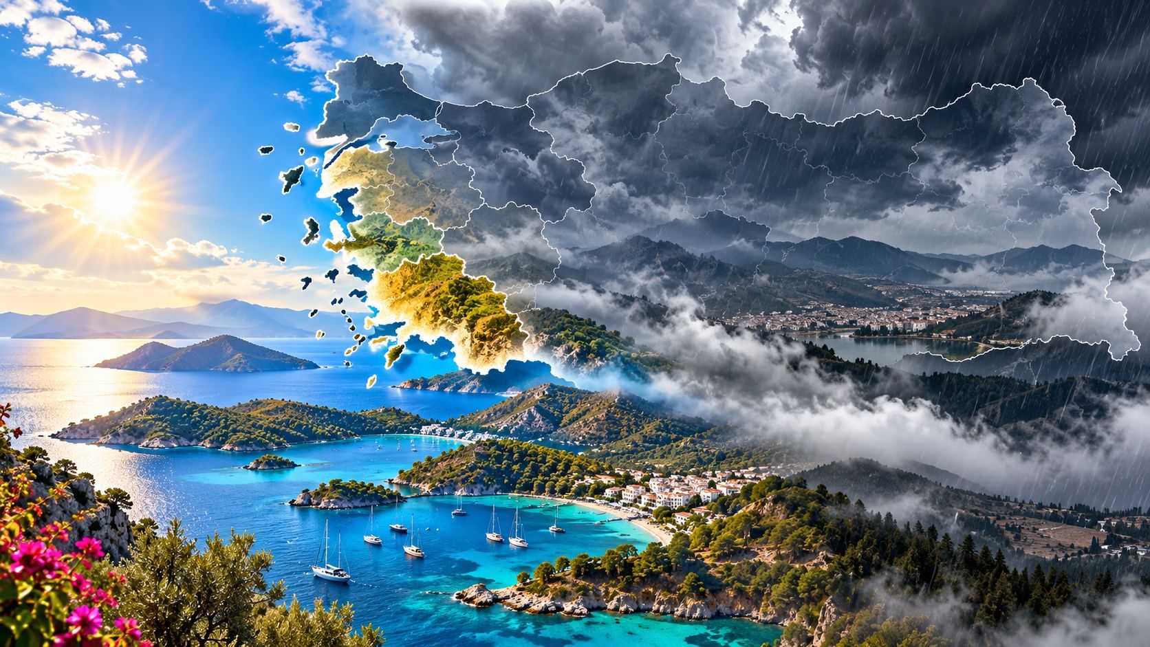 Ege’de Hava Değişiyor Yağış Nerede Sürecek2