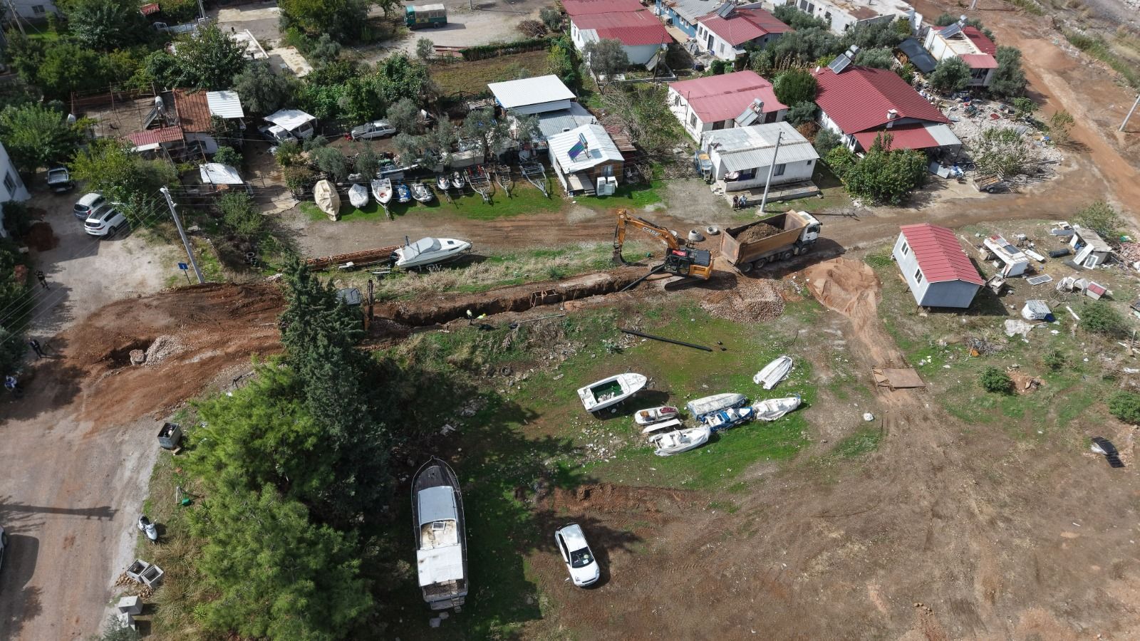 Fethiye Çatalarık’ta 120 Haneye Kanalizasyon Bağlantısı (4)