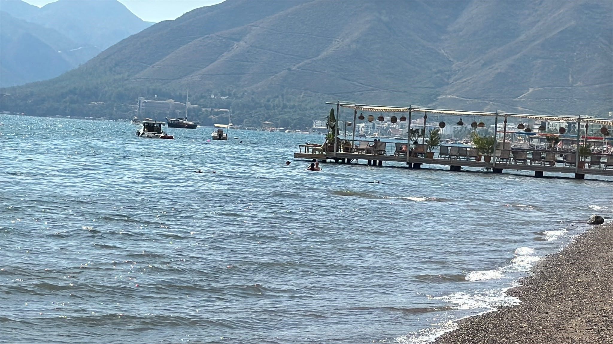 Marmaris’te Ekim Ortasında Deniz Keyfi Sürüyor (2)