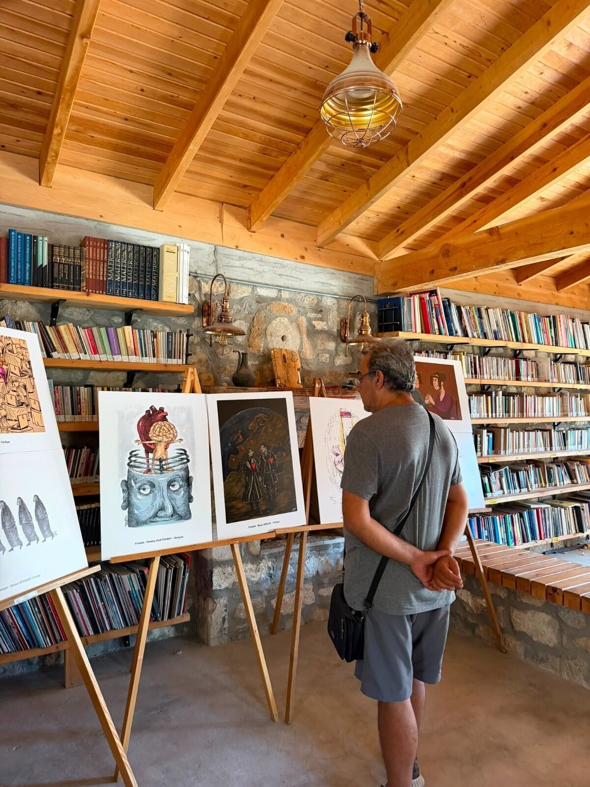 Uluslararası Karikatür Sergisi Muğla’nın 6 Ilçesini Gezdi (2)
