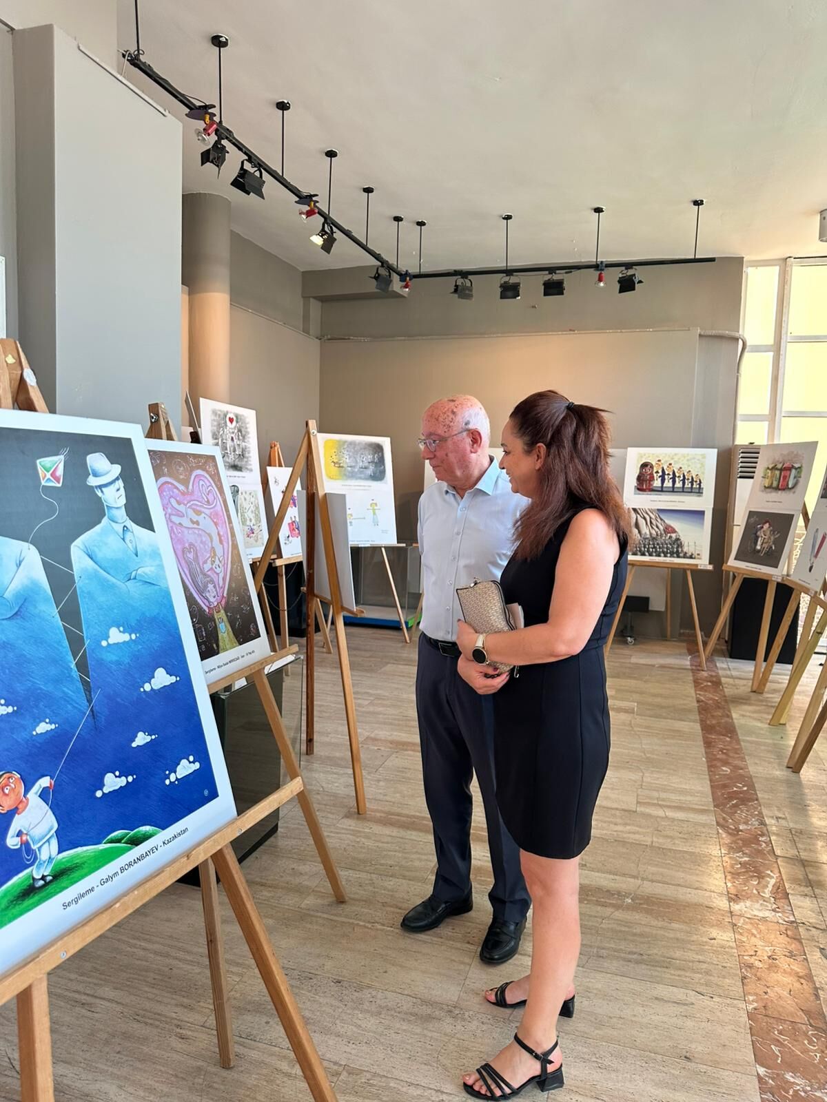 Uluslararası Karikatür Sergisi Muğla’nın 6 Ilçesini Gezdi (4)