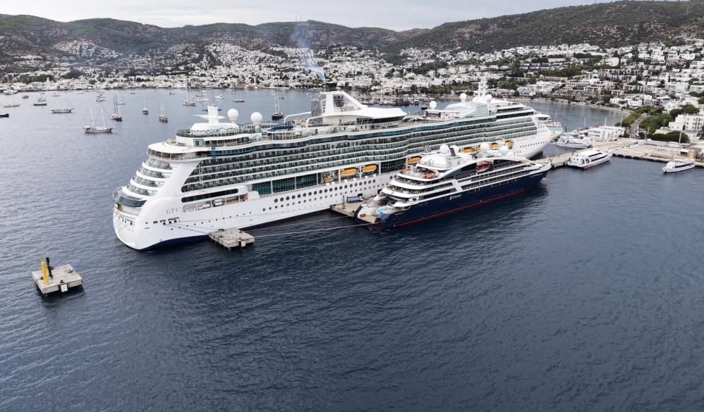 Bodrum’a Iki Kruvaziyerle 2 Bin 437 Yolcu Geldi (1)