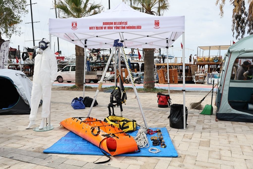 Bodrum’da Afet Farkındalığı Meydanda Tanıtım, Okulda Tatbikat (2)