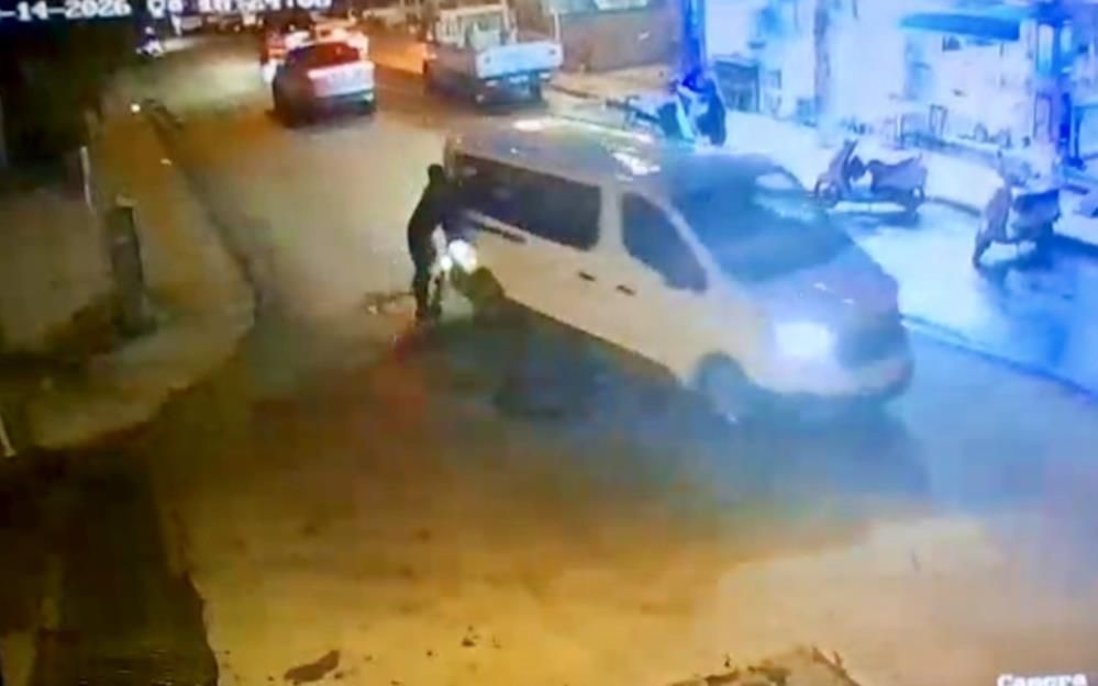 Bodrum’da kazadan kurtulan skuterli gence sürücüden tokat