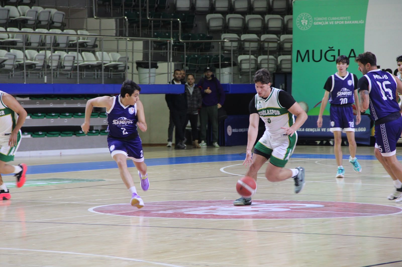 Muğlaspor Basketbol Evinde Farklı Kazandı 105 63 (3)