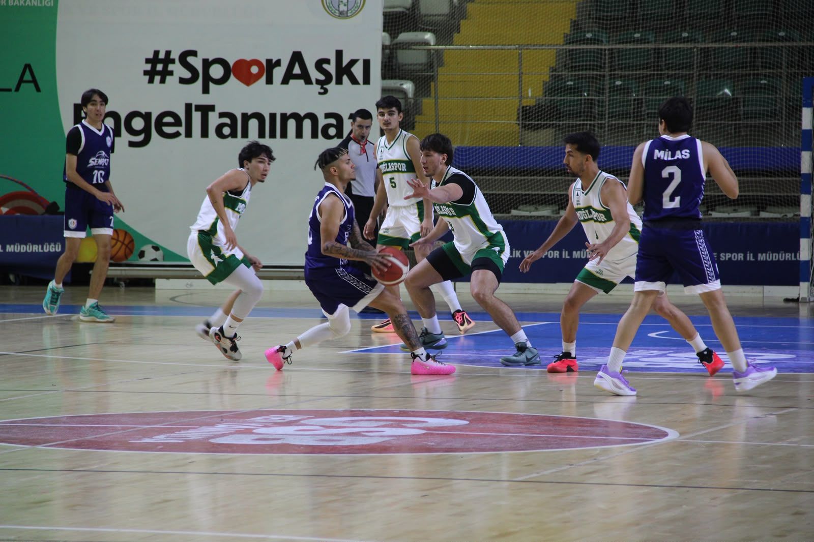 Muğlaspor Basketbol Evinde Farklı Kazandı 105 63 (5)