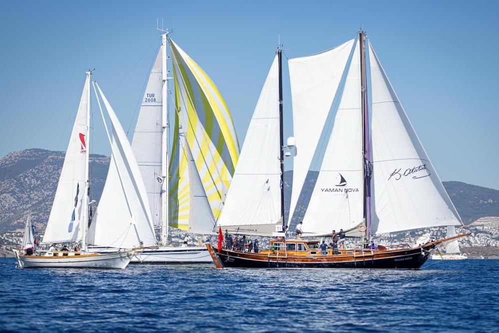 The Bodrum Cup’ta 90 tekne Knidos için yelken açtı