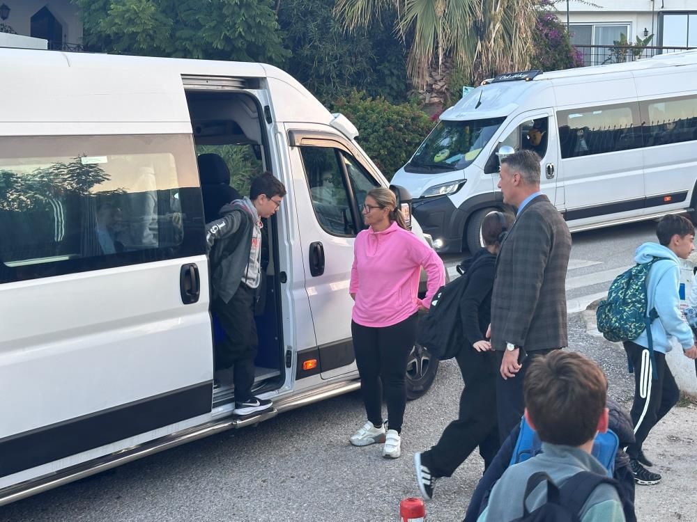 Bodrum’da Okul Servislerine Güvenlik Denetimi (2)