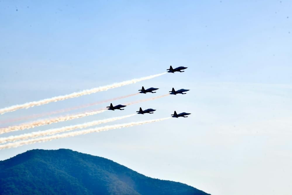 Türk Yıldızları Fethiye Semalarında Prova Uçuşu Yaptı (4)