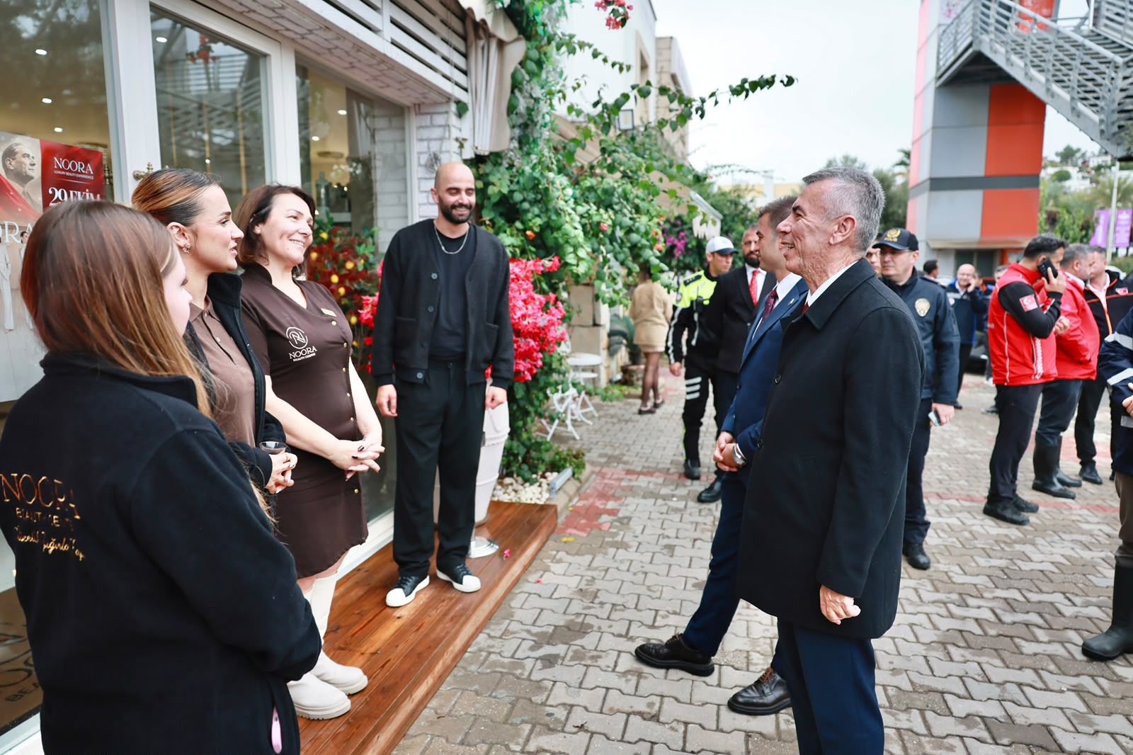 Bodrum’da Şiddetli Yağış Sonrası Ekipler Sahada (3)