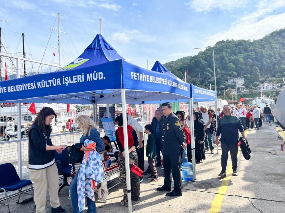 Tcg Kaş, Cumhuriyet Bayramı’nda Fethiye’de Ziyarete Açıldı (4)
