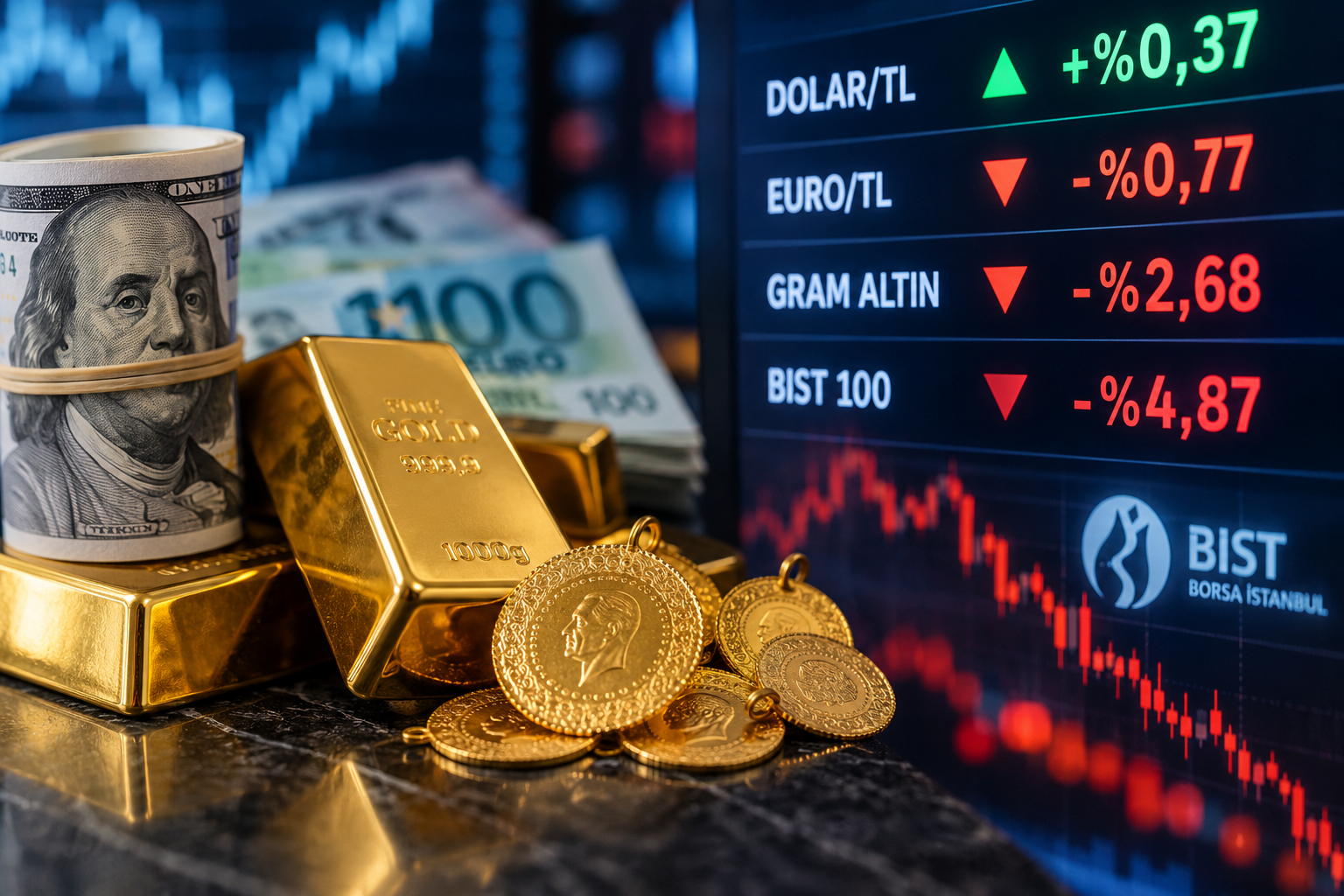 Bu hafta hangi yatırım aracı kazandırdı? Altın, dolar ve borsada haftalık tablo