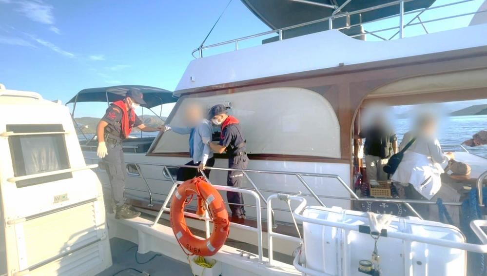 Dalaman Ve Bodrum’da Denizde Iki Kişiye Tıbbi Tahliye (2)