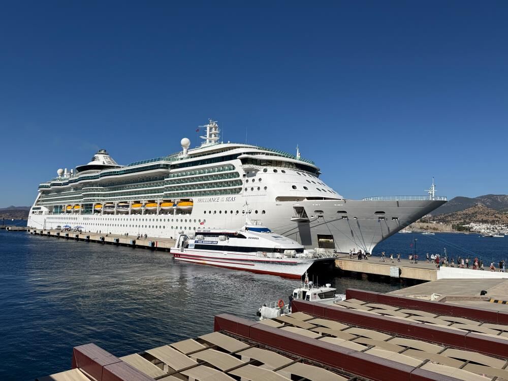 Bodrum’a Dev Kruvaziyerle 2 Bin 242 Turist Geldi (3)